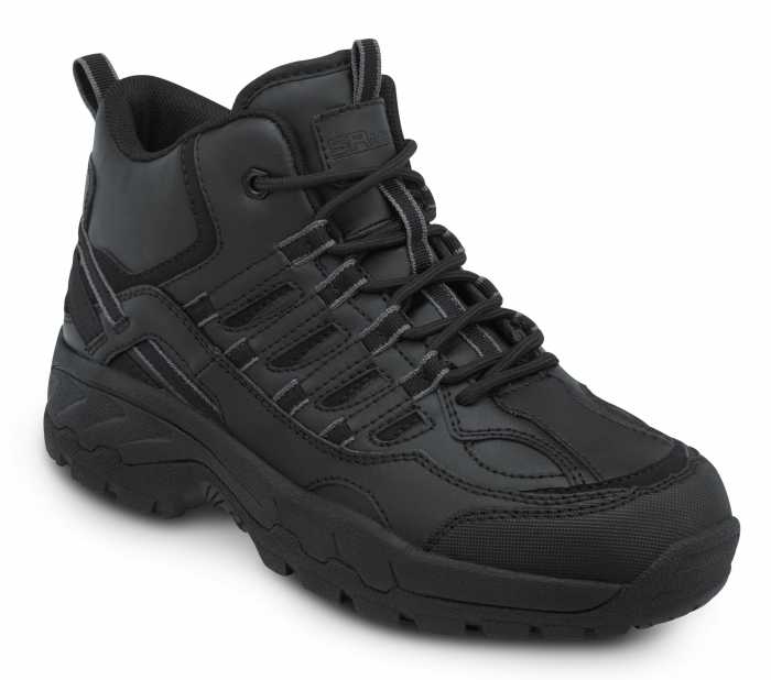 view #1 of: SR Max SRM479 Boone, Women's, Black, Hiker Style, Comp Toe, EH, MaxTRAX Slip Resistant, Work Shoe