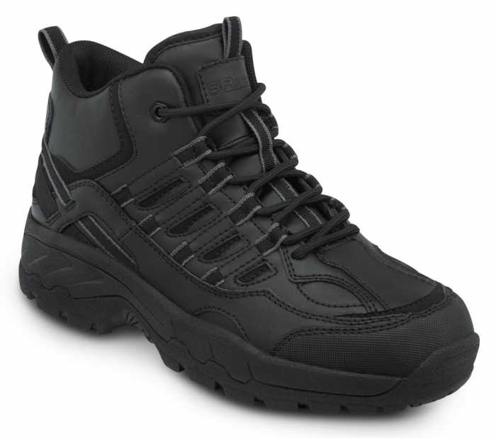 view #1 of: SR Max SRM4790 Boone, Men's, Black, Hiker Style, Comp Toe, EH, MaxTRAX Slip Resistant, Work Shoe