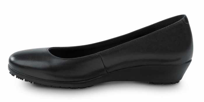 alternate view #3 of: SR Max SRM515 Bristol, Women's, Black, Wedge Dress Style, MaxTRAX Slip Resistant, Soft Toe Work Shoe