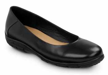 Women's Black Asheville MaxTRAX® Soft Toe Slip-On Dress Shoe