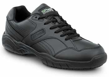 SR Max SRM6100 Dover, Men's, Black, Athletic Style, MaxTRAX Slip Resistant, Soft Toe Work Shoe