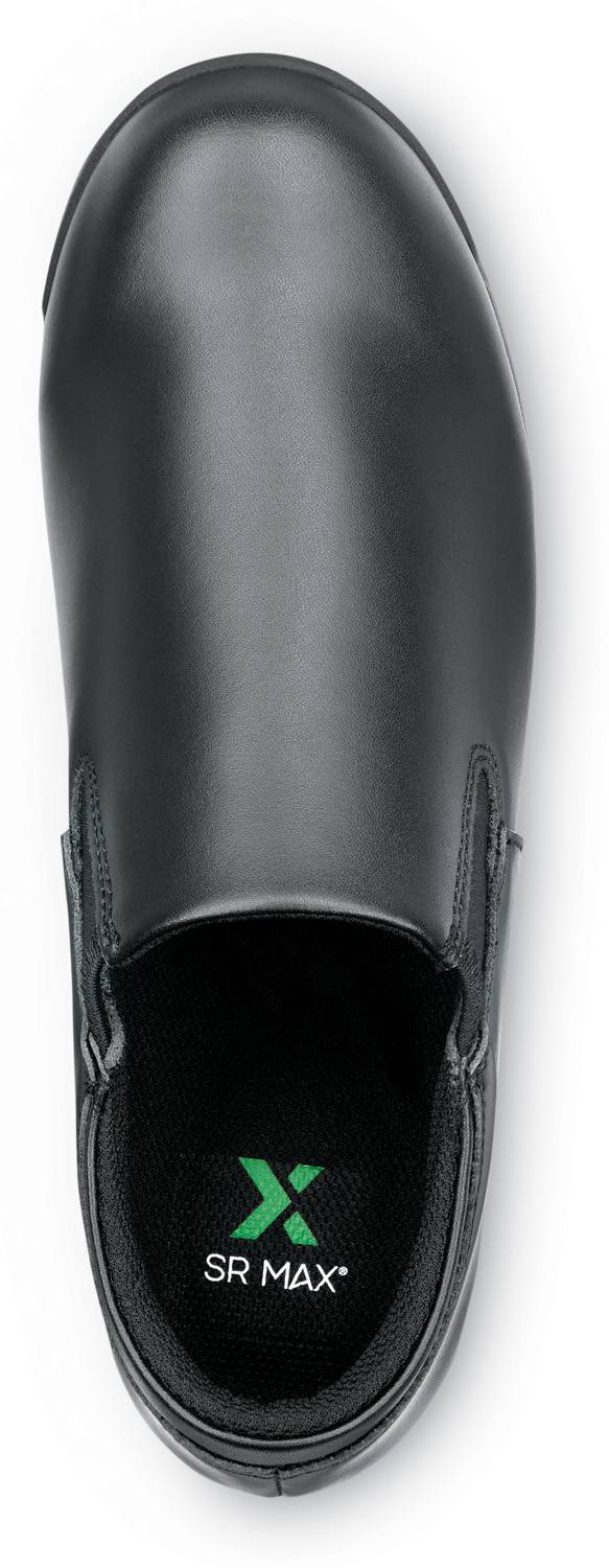 alternate view #4 of: SR Max SRM6410 Ashland, Men's, Black, Slip On Oxford Style, MaxTRAX Slip Resistant, Soft Toe Work Shoe