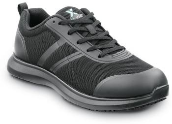 SR Max SRM655 Aiken, Women's, Black, Athletic Style, MaxTRAX Slip Resistant, Soft Toe Work Shoe