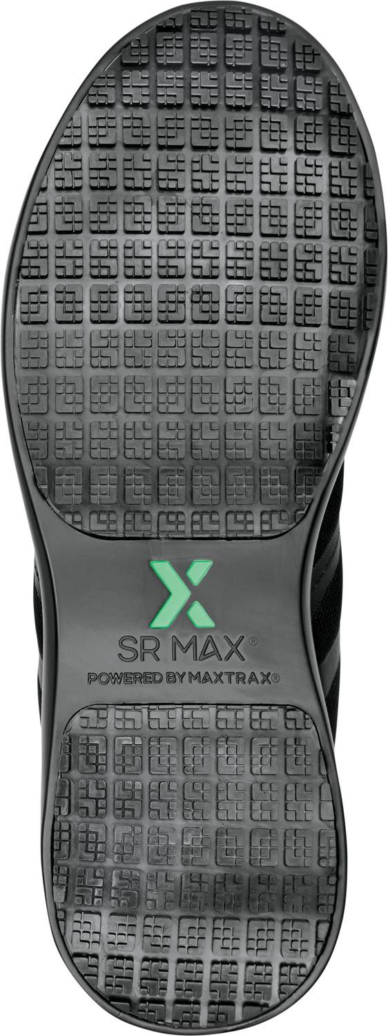 alternate view #5 of: SR Max SRM6550 Aiken, Men's, Black, Athletic Style, MaxTRAX Slip Resistant, Soft Toe Work Shoe