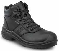 SR Max SRM9100 Cascade, Men's, Black, 6 Inch, Waterproof, MaxTRAX Slip Resistant, Soft Toe Work Boot