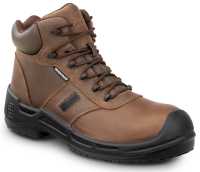 SR Max SRM9110 Cascade, Men's, Brown, 6 Inch, Waterproof, MaxTRAX Slip Resistant, Soft Toe Work Boot