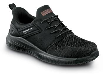 Men's Black Collin MaxTRAX® Soft Toe Slip-On Oxford