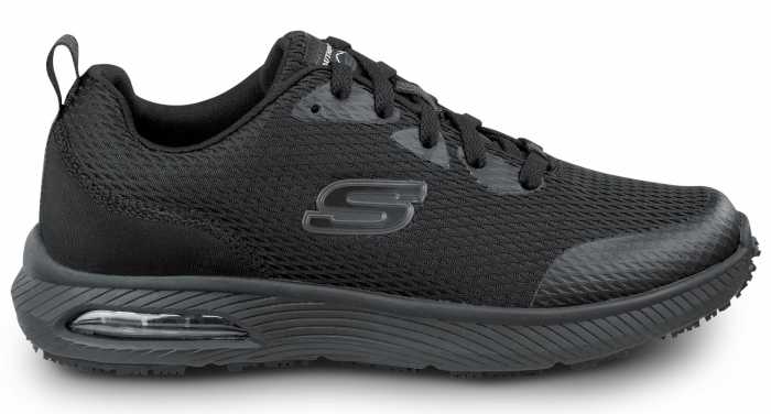 alternate view #2 of: SKECHERS Work SSK8347BLK Jenny, Women's, Black, Athletic Style, MaxTRAX Slip Resistant, Soft Toe Work Shoe