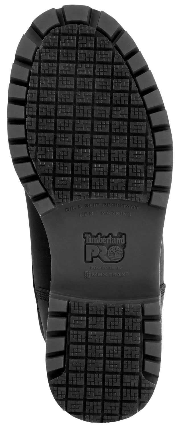 alternate view #6 of: Timberland PRO STMA1W52 6IN Direct Attach Men's, Black, Steel Toe, EH, MaxTRAX Slip Resistant, WP Boot