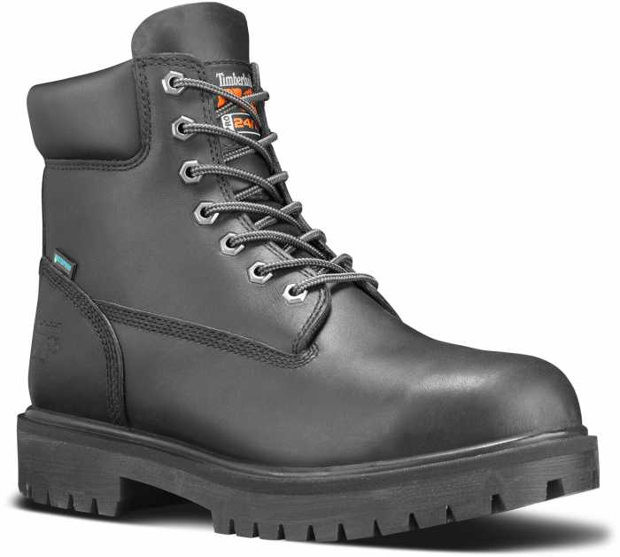 view #1 of: Timberland PRO STMA1W52 6IN Direct Attach Men's, Black, Steel Toe, EH, MaxTRAX Slip Resistant, WP Boot