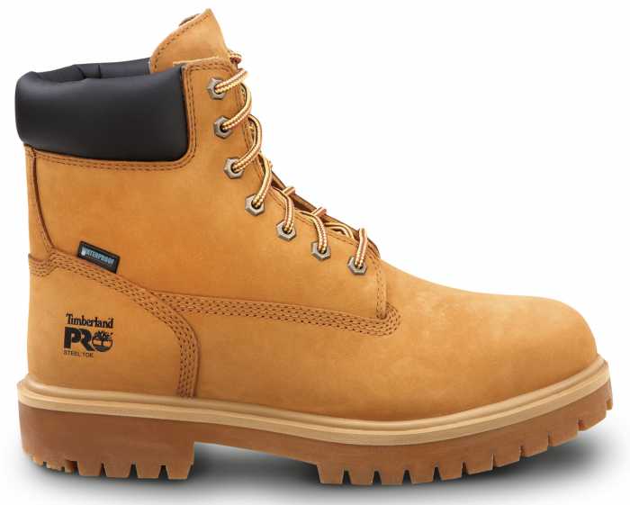 alternate view #3 of: Timberland PRO STMA1W6B 6IN Direct Attach Men's, Wheat, Steel Toe, EH, MaxTRAX Slip Resistant, WP Boot