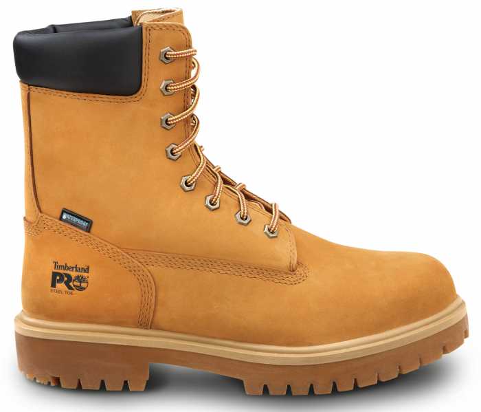 alternate view #2 of: Timberland PRO STMA1WDJ 8IN Direct Attach Men's, Wheat, Steel Toe, EH, MaxTRAX Slip Resistant, WP Boot