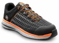 Timberland PRO STMA21AV Powerdrive, Men's, Black/Orange, Comp Toe, EH, MaxTRAX Slip Resistant Low Athletic