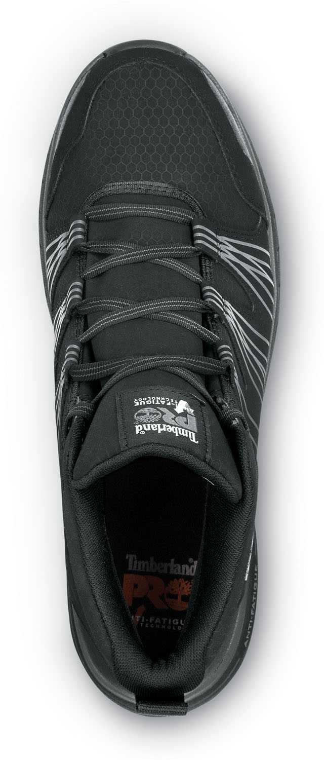 alternate view #4 of: Timberland PRO STMA2BWE Powerdrive, Men's, Black, Soft Toe, EH, MaxTRAX Slip Resistant High Hiker