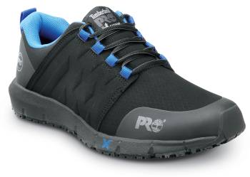 Men's Black/Blue Pop Radius MaxTRAX® Soft Toe Athletic