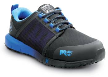 Men's Black/Blue Pop Radius MaxTRAX® Composite Toe Athletic