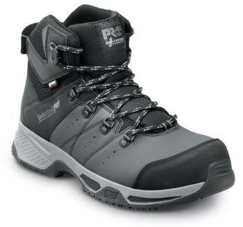 Men's Black/Grey Pop Switchback MaxTRAX® Composite Toe Waterproof Hiker