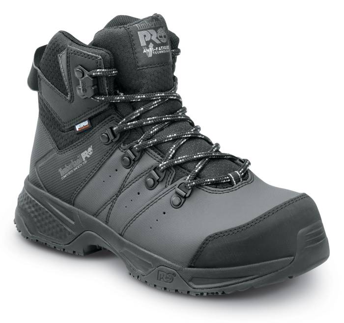 view #1 of: Women's Black/Grey Pop Switchback MaxTRAX® Composite Toe Waterproof Hiker