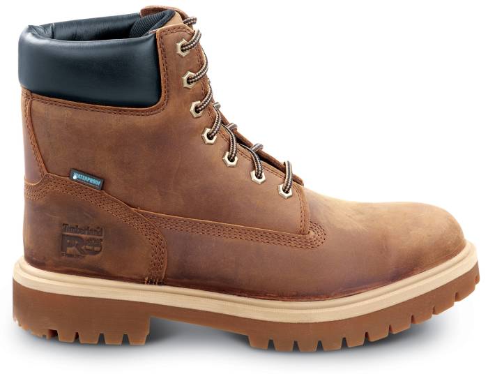 alternate view #2 of: Timberland PRO STMA5MEP 6IN Direct Attach, Men's, Earth Bandit, Soft Toe, EH, WP/Insulated, MaxTRAX Slip-Resistant Work Boot