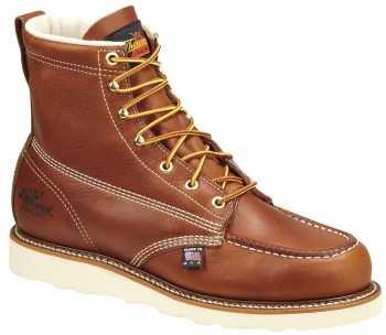Thorogood TG804-4200 Men's Brown, Steel Toe, EH, 6 Inch, Wedge Boot