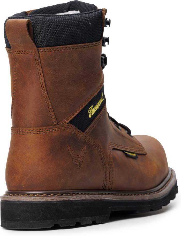 alternate view #3 of: Thorogood TG804-4243 Jobsite, Men's, Brown, Comp Toe, EH, WP, Slip Resistant, 8 Inch, Work Boot