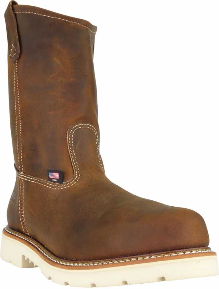 alternate view #2 of: Thorogood TG804-4372 Men's, Brown, Steel Toe, EH, 11 Inch Wellington