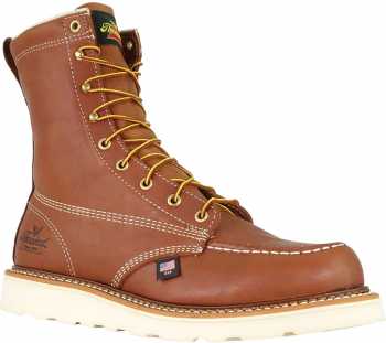 Thorogood TG814-4201 American Heritage, Men's, Tobacco, 8 Inch, Soft Toe Boot