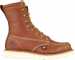 view #1 of: Thorogood TG814-4201 American Heritage, Men's, Tobacco, 8 Inch, Soft Toe Boot