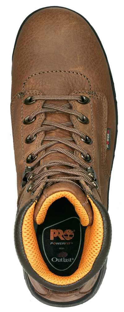 alternate view #3 of: Timberland PRO TM26063 Brown, Men's TiTAN Alloy Toe, EH, 6 Inch Work Boot