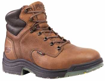 Timberland PRO TM26063 Brown, Men's TiTAN Alloy Toe, EH, 6 Inch Work Boot