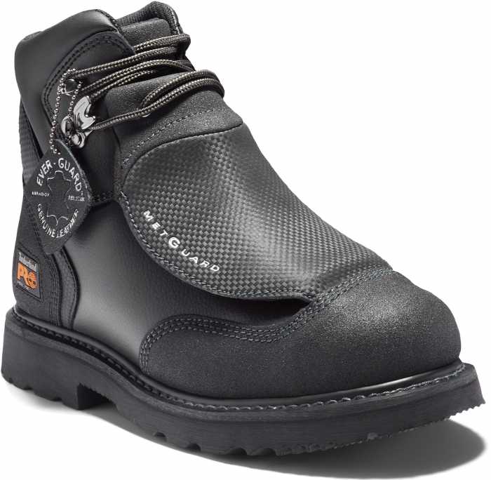 view #1 of: Timberland PRO TM40000 Black, Men's, Steel Toe, Met Guard, EH, 6 Inch Work Boot