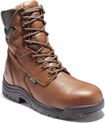 Timberland PRO TM47019 Brown, Men's, TiTAN Alloy Toe, EH, Waterpoof, 8 Inch Work Boot