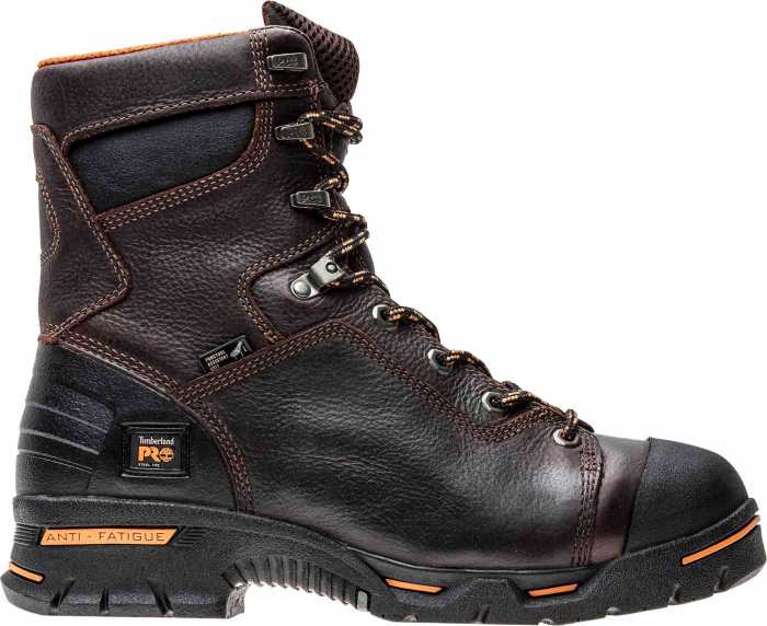 alternate view #2 of: Timberland PRO TM52561 Briar Brown, Men's, Endurance Steel Toe, EH, Puncture Resistant, 8 Inch Work Boot