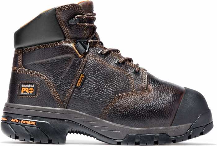 alternate view #2 of: Timberland PRO TM89697 Brown, Men's, Helix Internal Met Guard, Comp Toe, EH, 6 Inch Boot