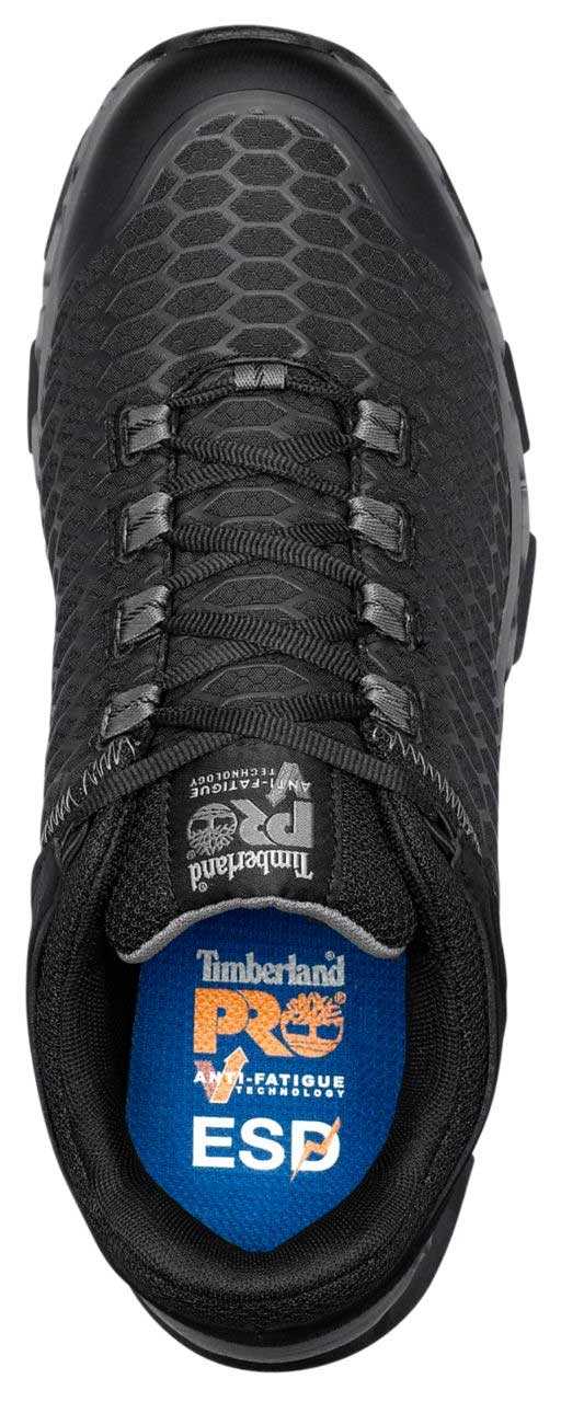 alternate view #3 of: Timberland PRO TMA1B6U Powertrain, Men's, Black, Alloy Toe, SD, Sport Casual