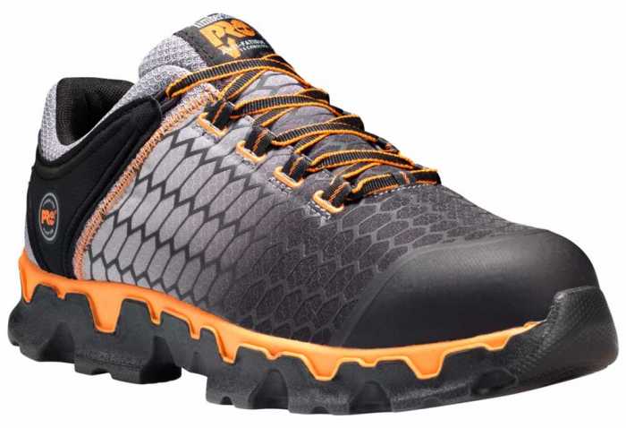 view #1 of: Timberland PRO TMA1GT9 Powertrain Sport Men's,Grey/Orange, Alloy Toe, SD, Sport Shoe