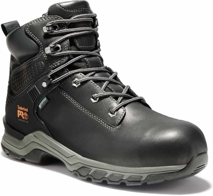 view #1 of: Timberland PRO TMA1RU5 Hypercharge, Men's, Black, Comp Toe, EH, WP, 6 Inch Boot