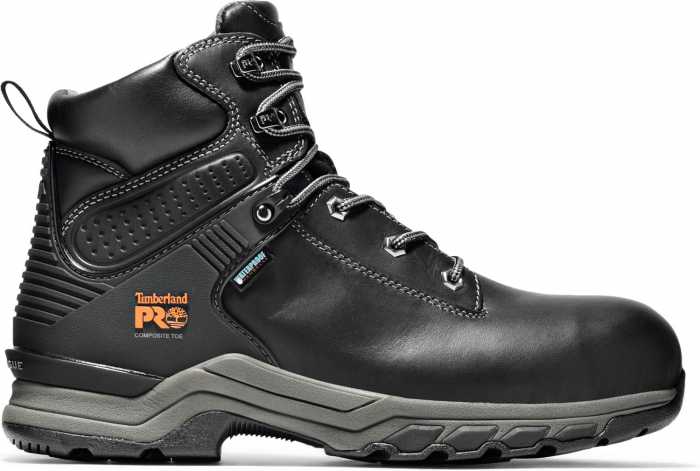 alternate view #2 of: Timberland PRO TMA1RU5 Hypercharge, Men's, Black, Comp Toe, EH, WP, 6 Inch Boot