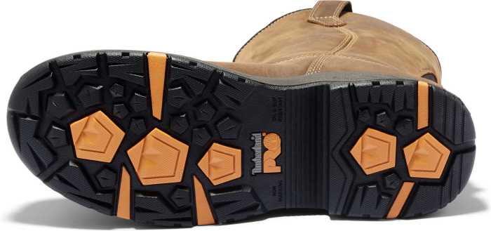 alternate view #5 of: Timberland PRO TMA1XFX Helix, Men's, Brown, Comp Toe, EH, WP, Pull On, Work Boot