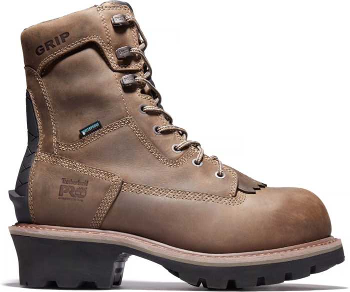 view #1 of: Timberland PRO TMA28QQ Evergreen, Men's, Brown, Comp Toe, EH, WP/Insulated Logger