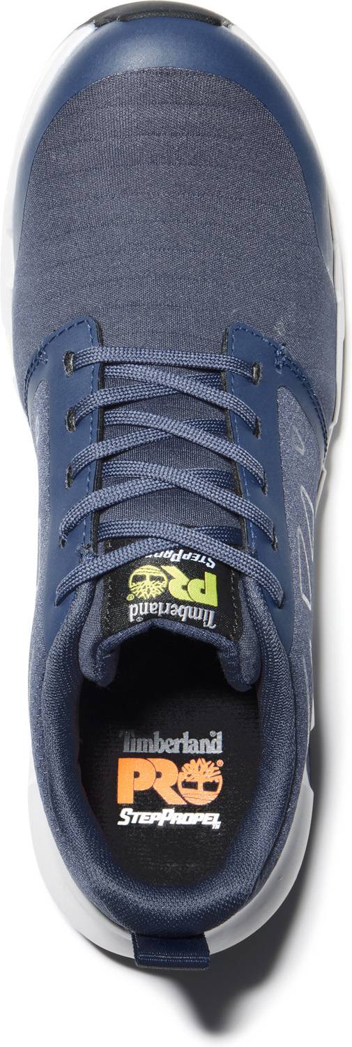 alternate view #3 of: Timberland PRO TMA29FB Powertrain Sprint, Men's, Blue, Alloy Toe, EH, Athletic Work Shoe