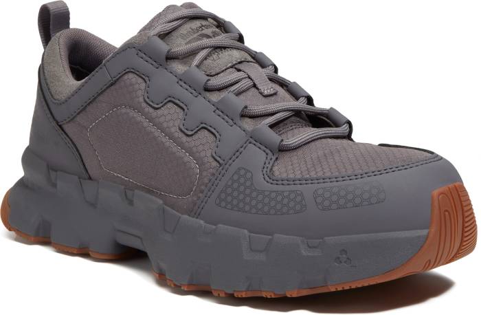 view #1 of: Timberland Pro TMA67NQY55 Powertrain EV, Men's, Grey, Comp Toe, SD,Slip Resistant, Low Athletic, Work Shoe