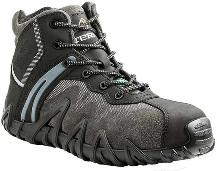 view #1 of: Terra TR608285BLK Venom, Men's, Black, Comp Toe, SD, PR, Mid High Athletic