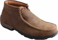 Twisted X TWMDMST01 Men's, Saddle, Steel Toe, EH, Chukka Driving Moc