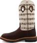 alternate view #3 of: Twisted X TWMXBA006 Men's, Brown Elephant Print and Bone, Alloy Toe, EH, 12 Inch, Western, Pull On, Work Boot