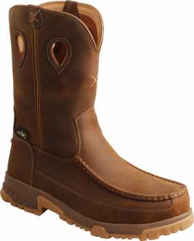 Twisted X TWMXCNM01 Men's, Saddle, Nano Toe, EH, Mt, 11 Inch, Pull On Boot