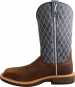 alternate view #3 of: Twisted X TWWXBN001 Women's, Brown/Blue, Nano Toe, EH, 11 Inch, Pull On Boot