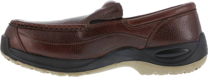 alternate view #3 of: Florsheim WGFS2740 Ace, Men's, Brown, Comp Toe, SD, Slip Resistant, Slip On, Oxford, Work Shoe