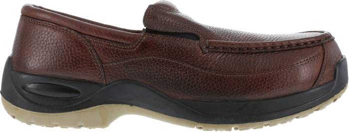 alternate view #2 of: Florsheim WGFS2740 Ace, Men's, Brown, Comp Toe, SD, Slip Resistant, Slip On, Oxford, Work Shoe