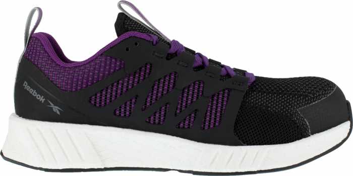 alternate view #2 of: Reebok Work WGRB315 Floatride Energy, Women's, Black/Purple, Comp Toe, EH, Athletic